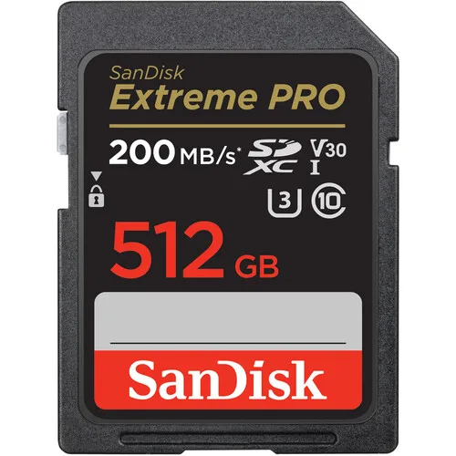 512GB SanDisk SD Card